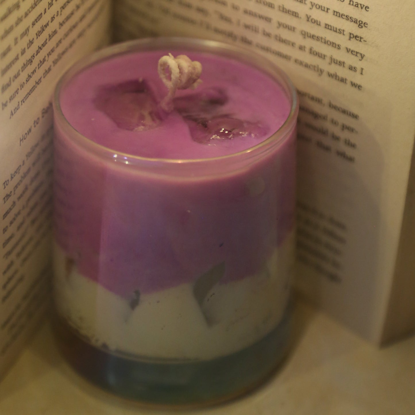 LAVENDER LATTE CANDLE