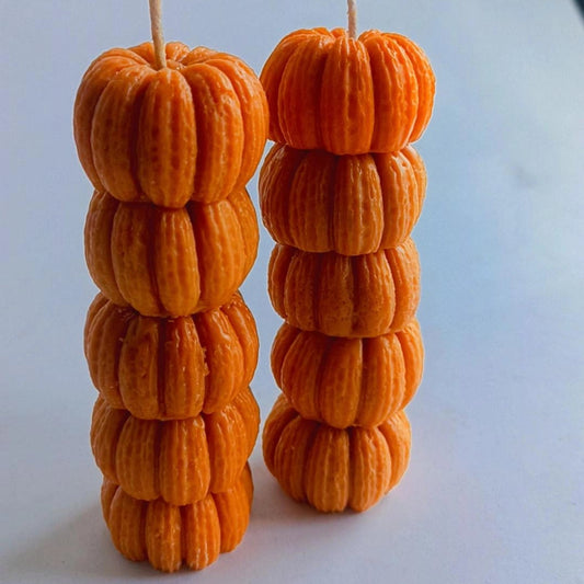 PUMPKING PILLAR CANDLE