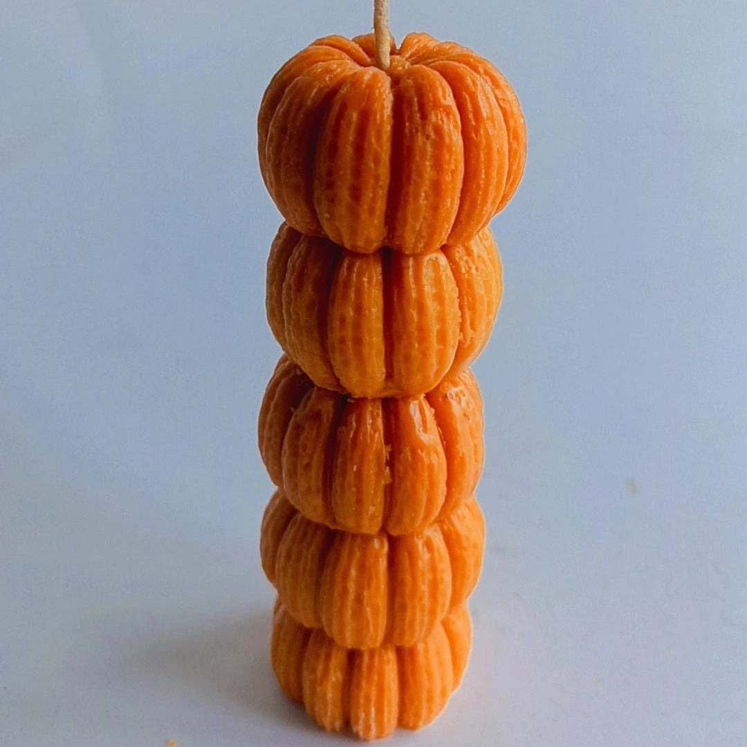PUMPKING PILLAR CANDLE
