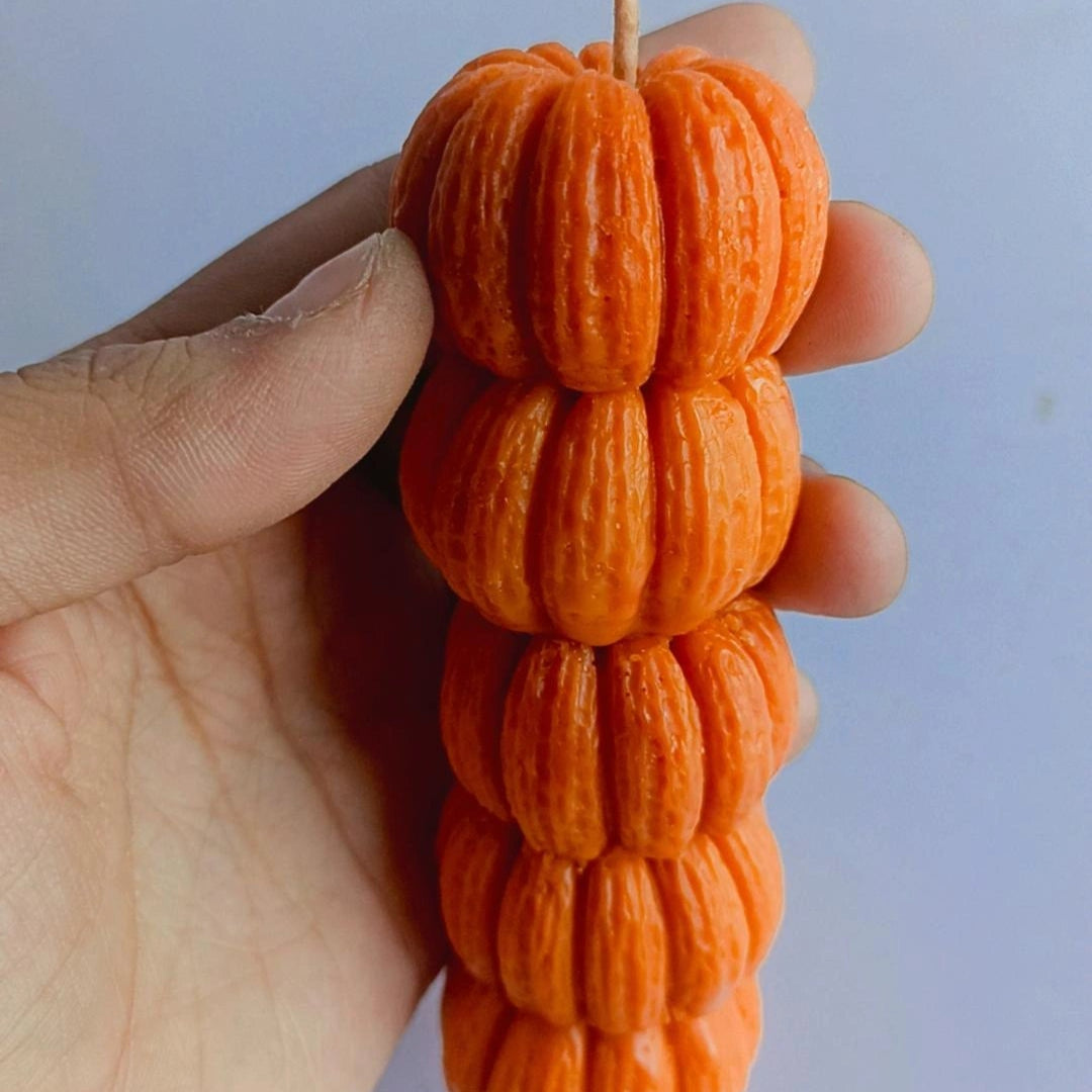 PUMPKING PILLAR CANDLE